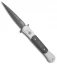 Pro-Tech Large Don Custom Automatic Knife Carbon Fiber (4.5" Damascus)