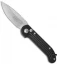 Microtech LUDT Automatic Knife Black (3.4" Stonewash) 135-10