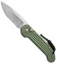 Microtech LUDT Automatic Knife OD Green (3.4" Satin Serr) 135-5OD
