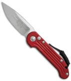 Microtech LUDT Automatic Knife Red (3.4" Satin) 135-4RD