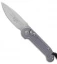 Microtech LUDT Automatic Knife Gray (3.4" Apocalyptic) 135-10APGY