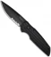 Pro-Tech Tactical Response TR-3 SWAT Automatic Knife w/ Grooves (3.5" Black Ser)