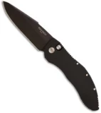 Pro-Tech Doru Automatic Knife Elishewitz Black Handle (3.5" Black Plain) 2015