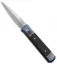 Pro-Tech Custom Godfather Automatic Knife Multi-Color Fade Ti/CF (4" Satin)