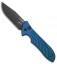 Kershaw Emerson Launch 5 Automatic Knife Blue Aluminum (3.4" Black) 7600BLUBLK