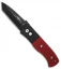 Emerson Pro-Tech CQC-7 Automatic Knife Red G-10 (3.25" Black)