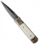 Pro-Tech Godfather Ultimate Titanium Custom Knife w/ Pre-Ban Ivory (4" Damascus)