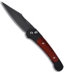 Pro-Tech Monaco Cocobolo Automatic Knife (Black PLN) 507-C