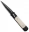 Pro-Tech Custom Godfather Automatic Knife w/ Ivory Micarta (4" Damascus) 951-DM