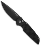 Pro-Tech  TR-3 X1 Tactical Response Automatic Knife Fish Scale (3.5" Black)