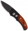 Pro-Tech Runt J4 Automatic Knife Cocobolo Wood (1.94" Black) 4407-C