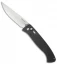Pro-Tech Brend 1 Large Automatic Knife Knurled Black (4.6" Satin) 1140