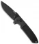 Pro-Tech Les George Rockeye Automatic Knife Knurled (3.375" Black) CPM-D2