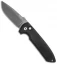Pro-Tech Les George Rockeye Automatic Knife Black (3.375" Gray DLC) LG121