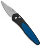 Pro-Tech Half-Breed Automatic Knife Blue G-10 (1.95" Stonewash) 3640-BLU
