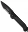 Microtech LUDT Automatic Knife Tactical (3.4" Black Serr) 135-2T