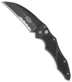 Microtech Kestrel Folding Knife (3" Black Serr) 06/1999