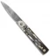 AKC Classic 6" Lever Lock  Automatic Italian Knife Brazilian (2.5" Damascus)