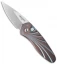 Pro-Tech Sprint Custom Titanium Automatic Knife Two-Tone (1.95" Satin) 2950