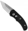 Pro-Tech Runt J4 Tanto Automatic Knife Black Carbon Fiber (1.94" Stonewash) 5404