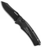 Schrade SC90 Automatic Knife Black Aluminum (3.25" Black) SC90B