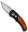 Pro-Tech Runt J4 Automatic Knife Cocobolo Tanto (Stonewash PLN) 5406-C