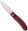 Piranha Toxin Automatic Knife Red (3.75" Mirror)