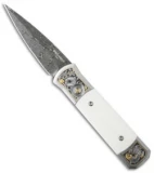 Pro-Tech Ultimate Custom Steel Godson Knife Ivory/Engraved (Damascus) 2014