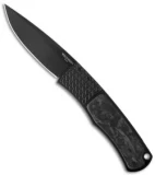 Pro-Tech Magic BR-1 "Whiskers" Automatic Knife Marbled CF (3.125" Black)