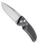 Hogue Knives EX-A03 Drop Point Automatic Knife Black (3.5" Stonewash) 34336