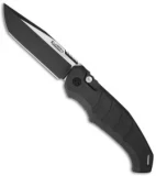 Koenig Knives Atrox Automatic Knife Black Aluminum (4" Two-Tone) Polished flats