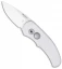 Pro-Tech Runt J4 Automatic Knife Silver Handle (1.94" Satin Plain) 4413