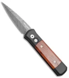 Pro-Tech Custom Godson Automatic Knife Cocobolo (3.15" Damascus) 706-DM