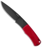 Pro-Tech Magic BR-1 Prototype "Whiskers" Automatic Knife Red (3.125" Black)