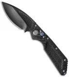 Marfione Custom DOC Killswitch Automatic Knife Carbon Fiber (3.75" DLC Tri-Tone)
