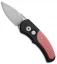 Pro-Tech Runt J4 Automatic Knife Black w/Pink G-10 (1.94" Satin) 4445