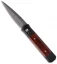 Pro-Tech Custom Godfather Automatic Knife Black w/ Cocobolo (4" Damascus)