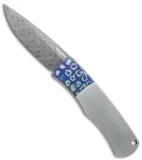 Pro-Tech Magic BR-1 "Whiskers" Custom Steel Automatic Knife Moku-Ti (Damascus)