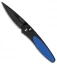 Pro-Tech Newport Automatic Knife Blue G-10 (3" Black) 3442