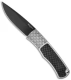 Pro-Tech Magic BR-1 "Whiskers" Custom Steel Knife Carbon Fiber (3.125" Black)