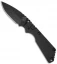 Strider + Pro-Tech SnG Automatic Knife Double Black Micarta (3.5" Black)