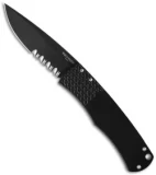 Pro-Tech Magic "Whiskers" Automatic Knife Black (3.125" Black Serr) BR-1.8