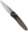 Pro-Tech Newport Automatic Knife Brown G-10 (3" Stonewash) 3440-BRN