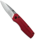 BrightShots Scorpion Automatic Knife Red Aluminum (2.75" Satin)