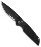 Pro-Tech TR-3 D2 USA Tactical Response Automatic Knife (3.5" Black Serr)