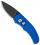 Pro-Tech Runt J4 Automatic Knife Blue (1.94" Black) 4416