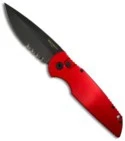 Pro-Tech Red Tactical Response TR-3 RS2 Solid Handle (Black SER)