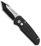 Pro-Tech Runt 3 Black Automatic Tanto Knife (1.94" Two-Tone Plain) *Collection*