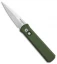 Pro-Tech Godson Automatic Knife OD Green (3.15" Satin) 721