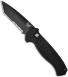 Benchmade 9052SBK AFO II Tanto Automatic Knife (3.56" Black Serr)